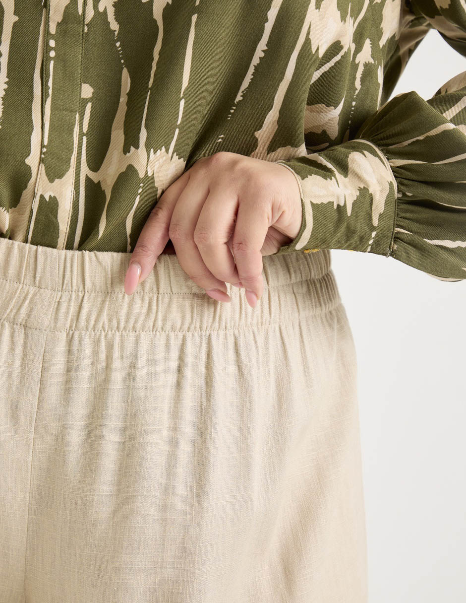 Pantalón relaxed amplio para mujer 3