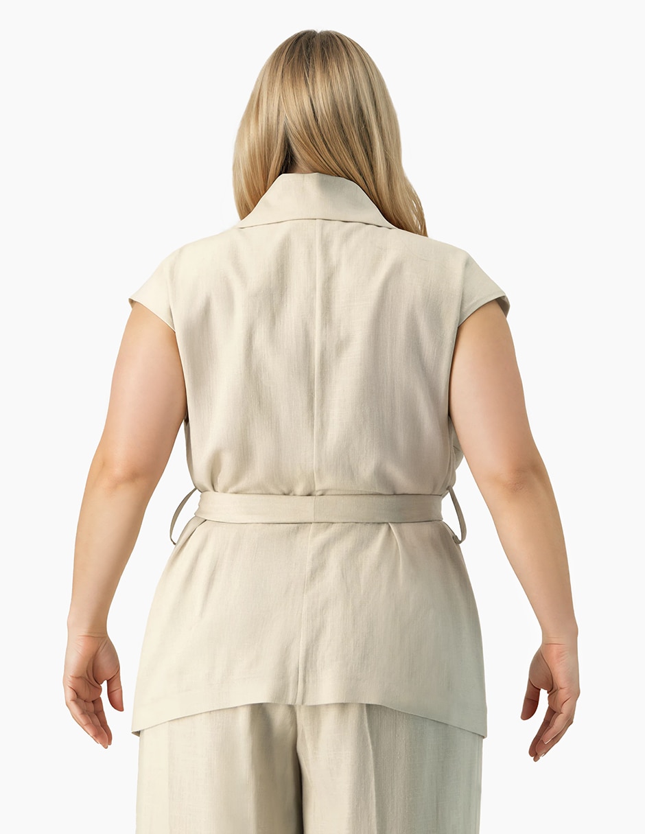 Chaleco de viscosa para mujer 2