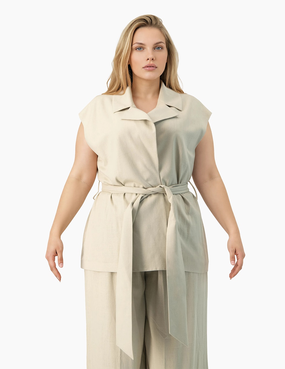 Chaleco de viscosa para mujer 1