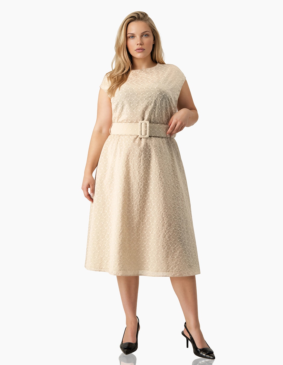 Vestido midi casual para mujer 1