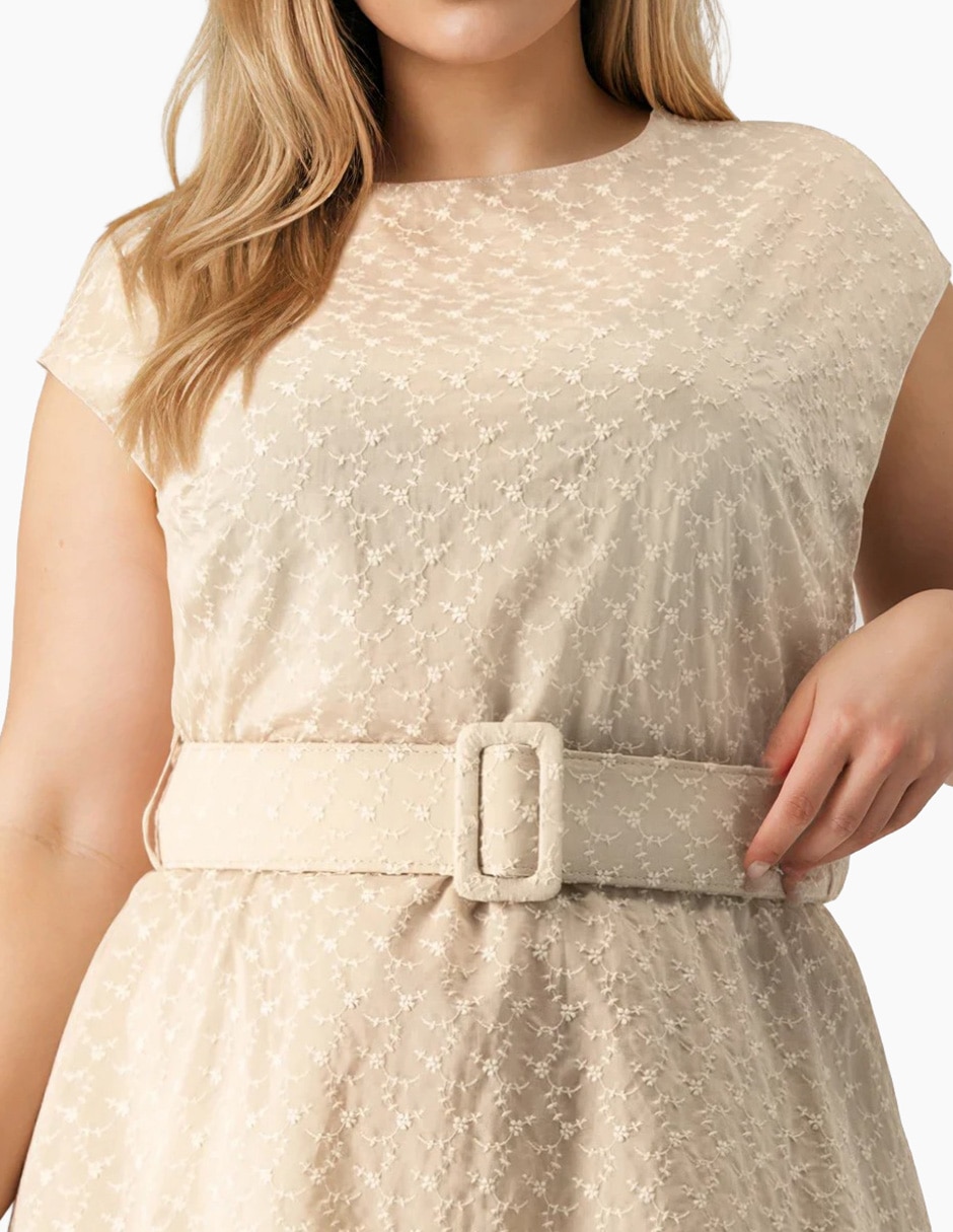Vestido midi casual para mujer 14