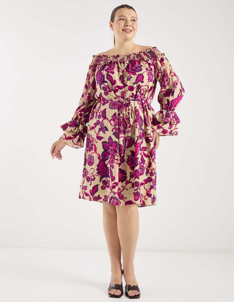 Vestido a la rodilla casual para mujer 2