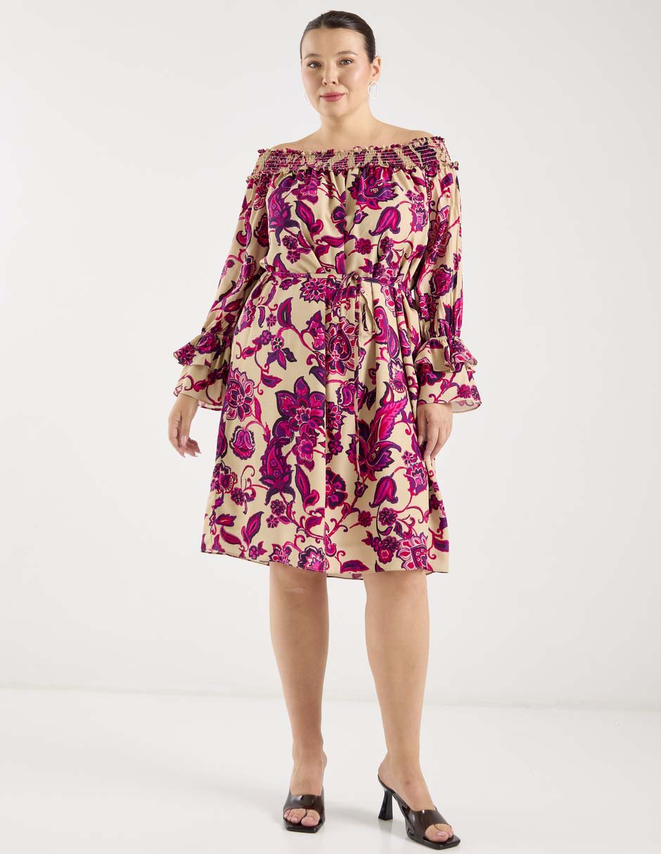 Vestido a la rodilla casual para mujer 3