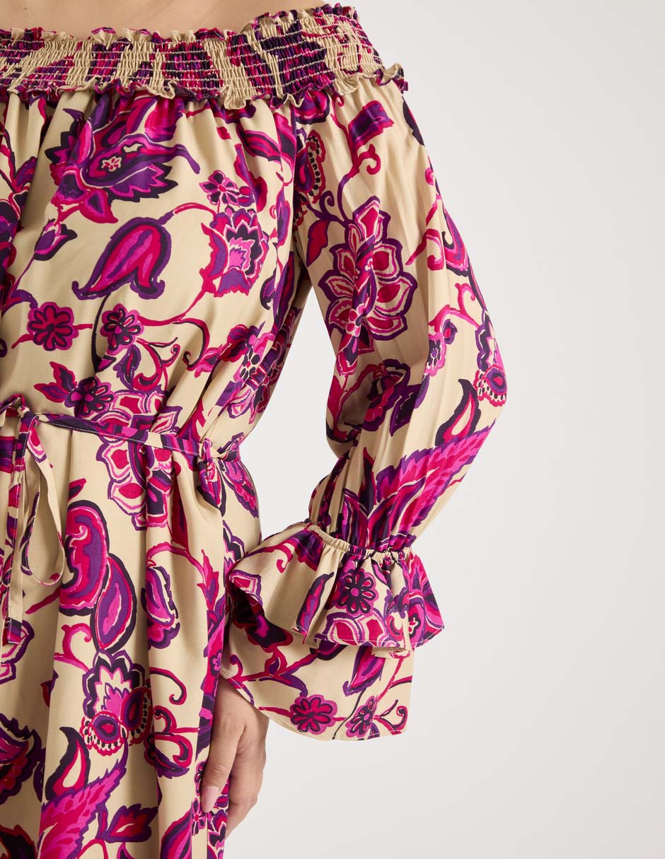 Vestido a la rodilla casual para mujer 4