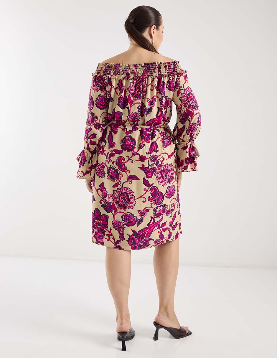 Vestido a la rodilla casual para mujer 6