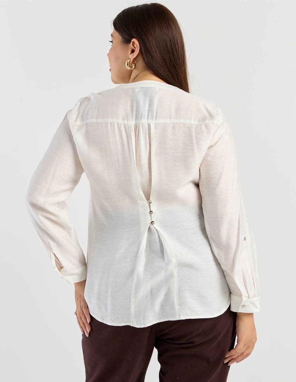 Blusa Davinchy manga 3/4 para mujer