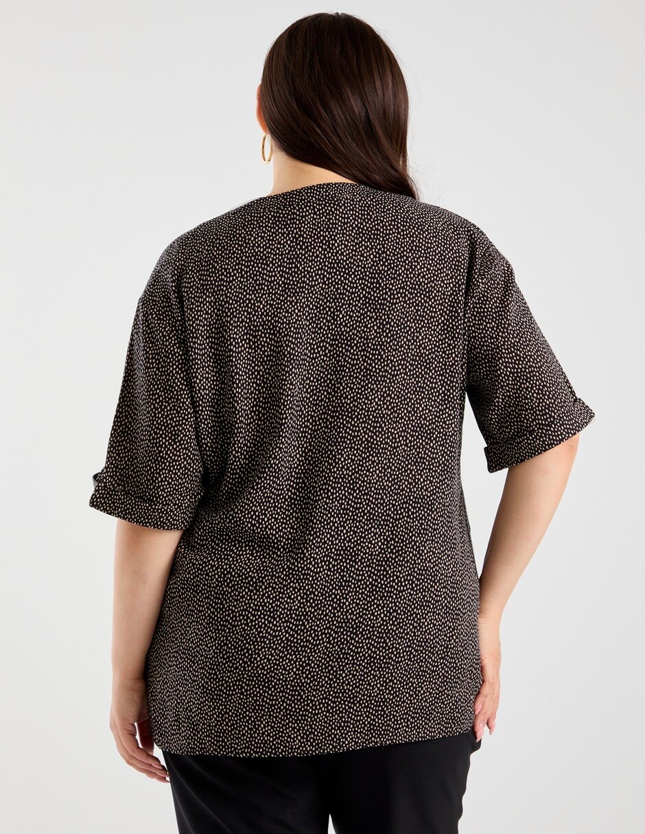 Blusa manga corta para mujer 6