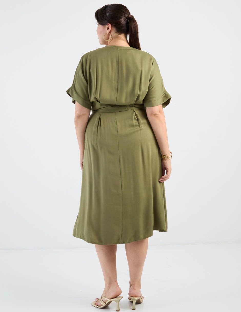 Vestido midi casual para mujer 5