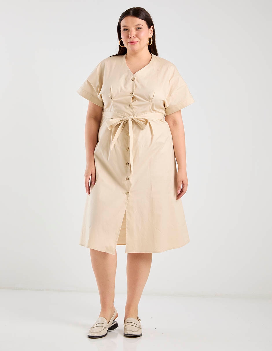 LIEB PLUS Vestido 3/4 casual lieb plus para mujer