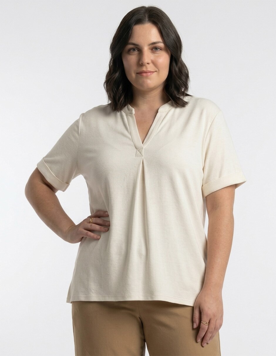 Blusa manga corta para mujer Blusa manga corta para mujer