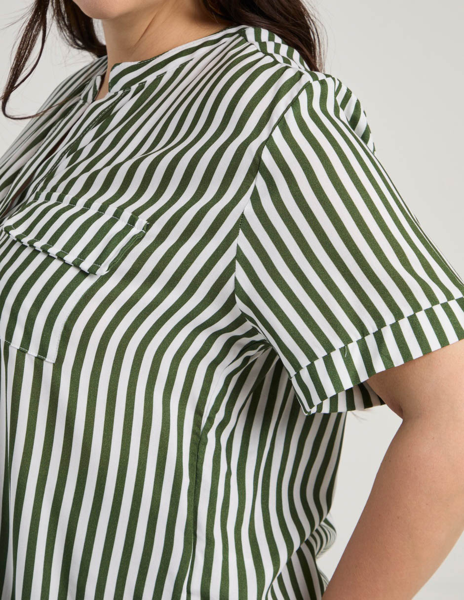 Blusa manga corta para mujer 6
