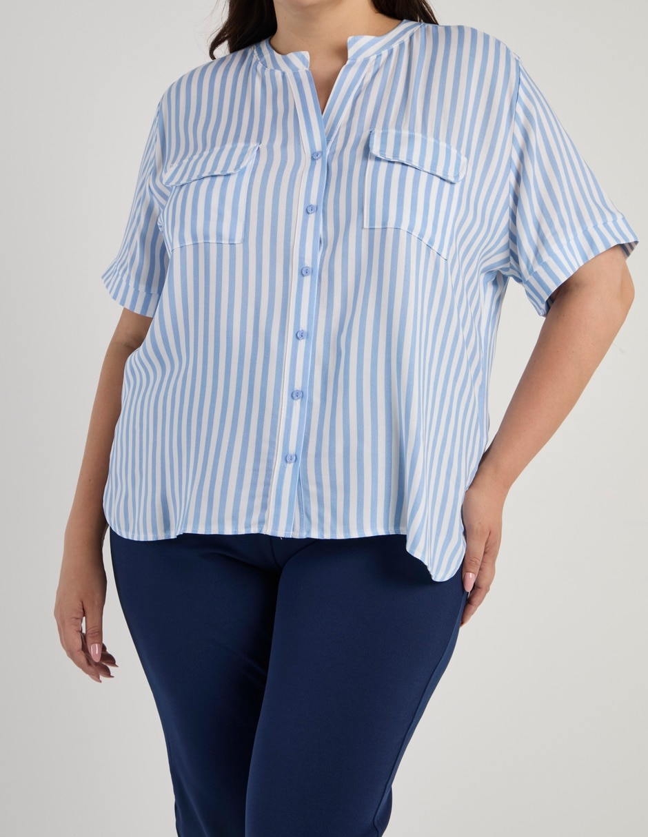 Blusa manga corta para mujer 2