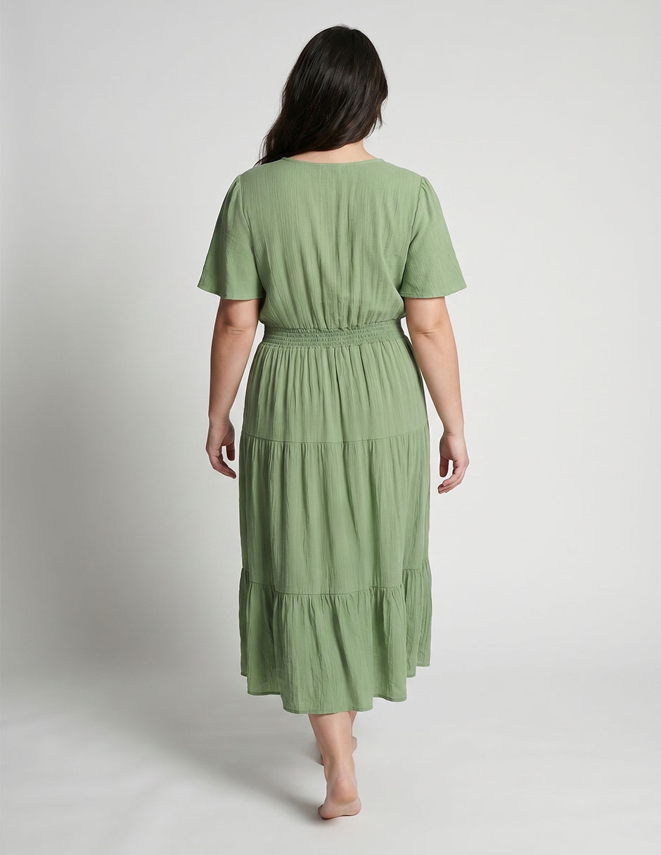 Vestido largo casual para mujer