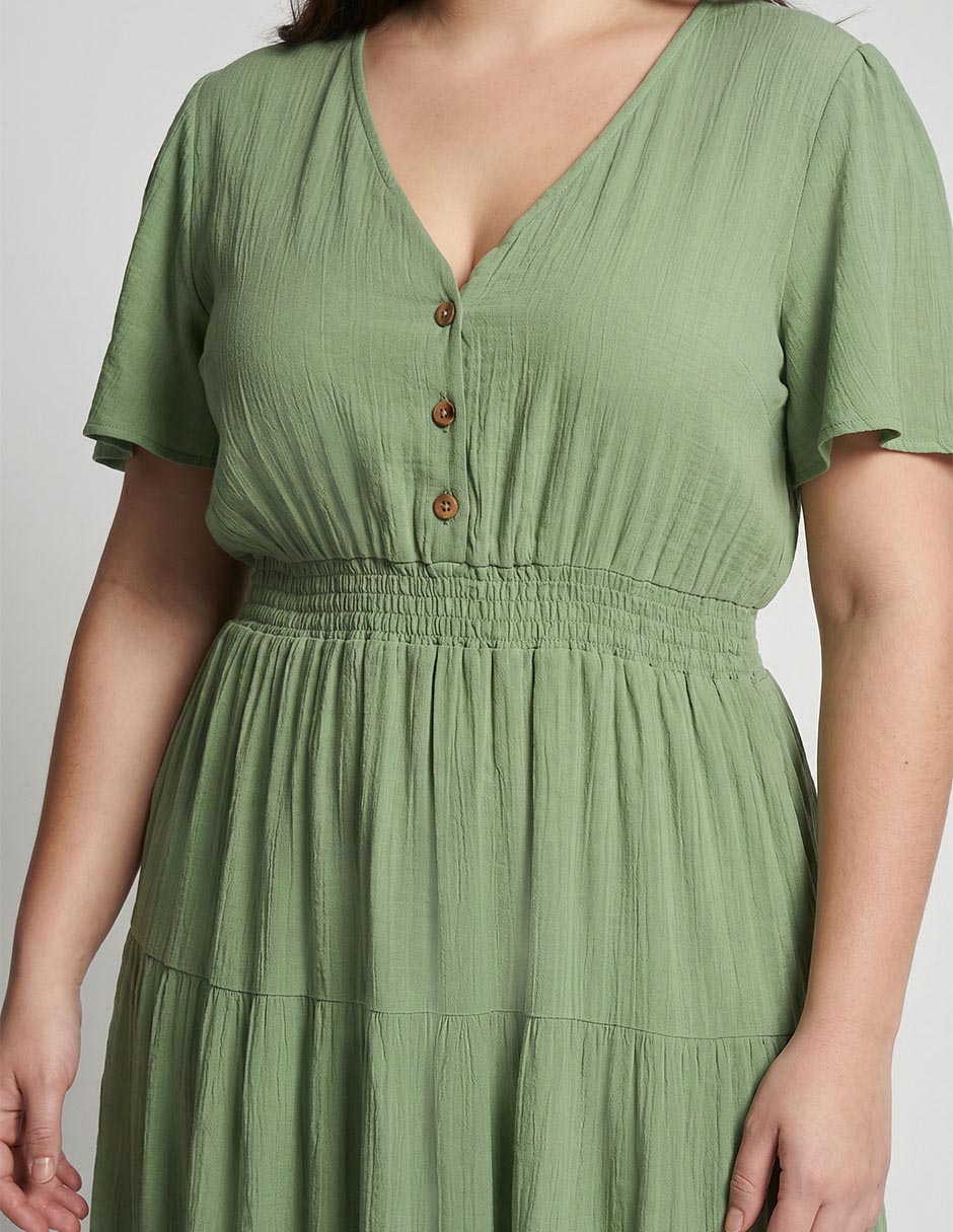 Vestido largo casual para mujer