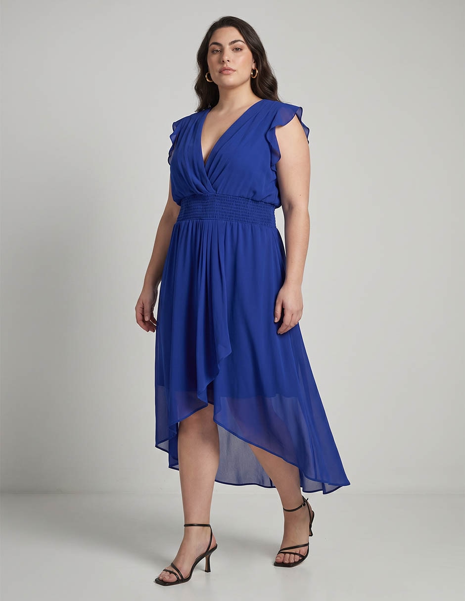 Vestido midi cocktail para mujer