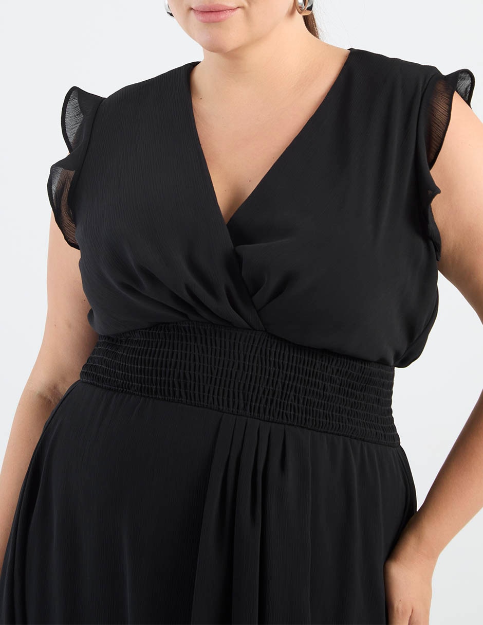 Vestido midi cocktail para mujer 4