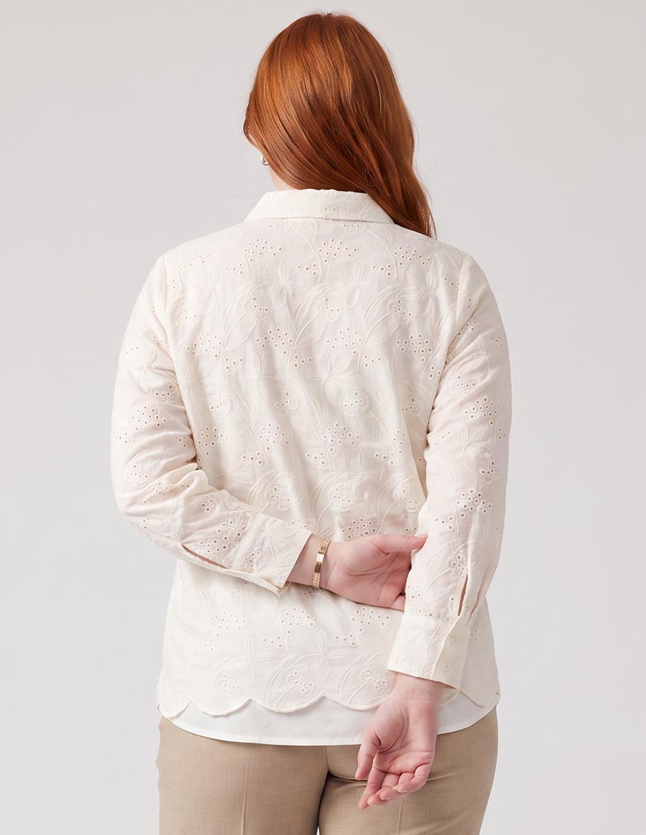 Blusa manga larga para mujer 2