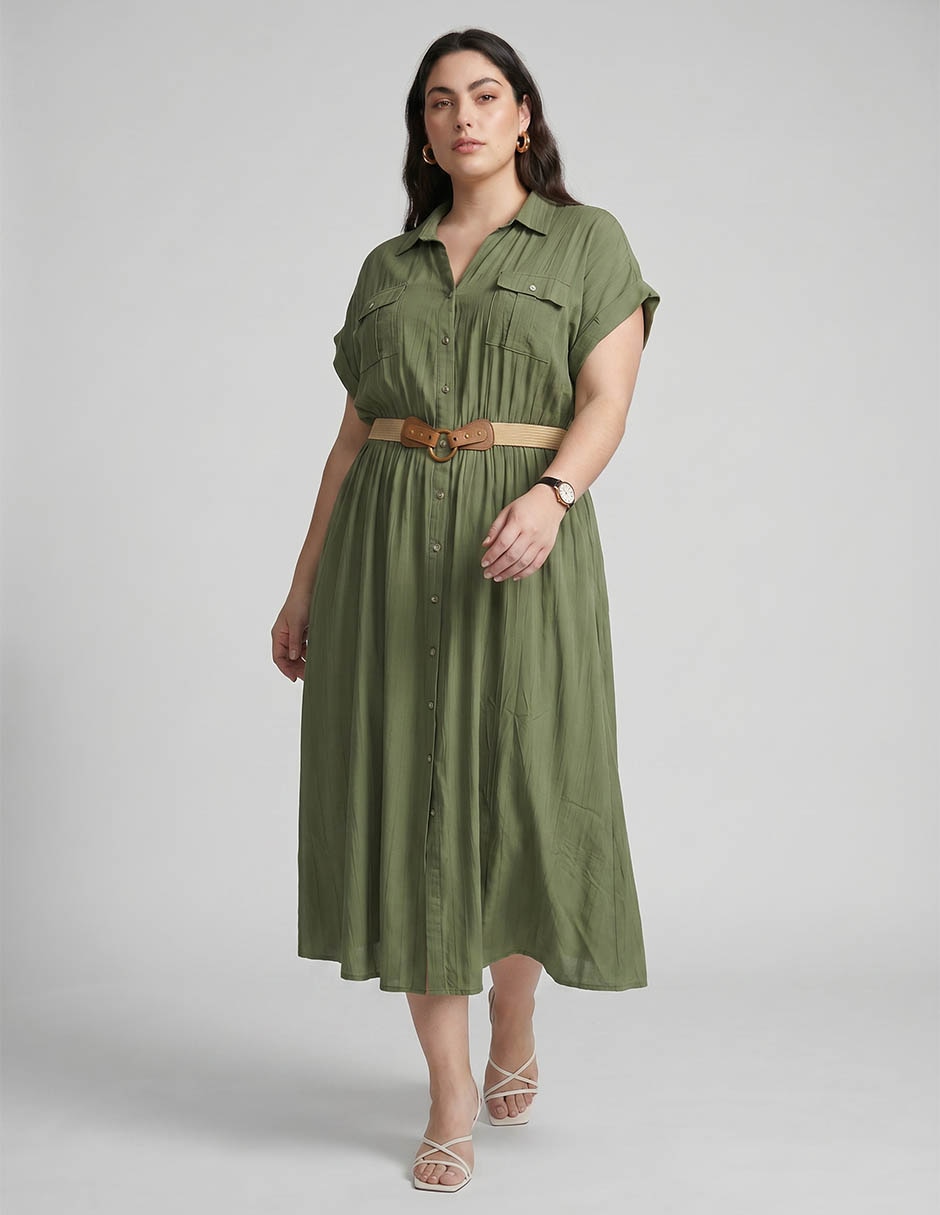 Vestido Largo Casual Davinchy Vestido Para Mujer