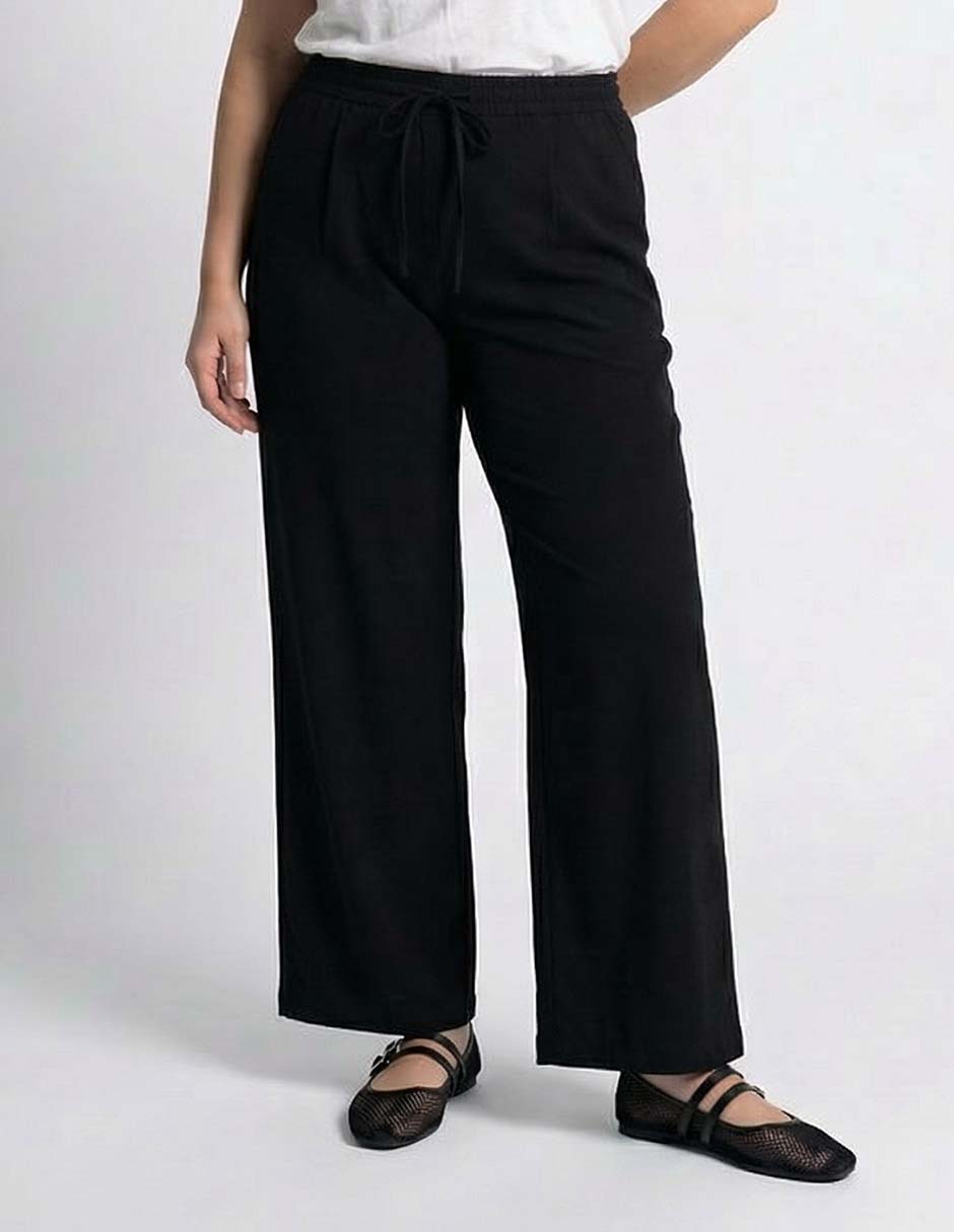 Pantalón straight amplio para mujer Pantalón straight amplio para mujer