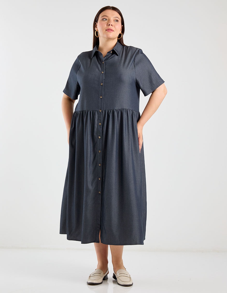 Vestido largo casual para mujer 2