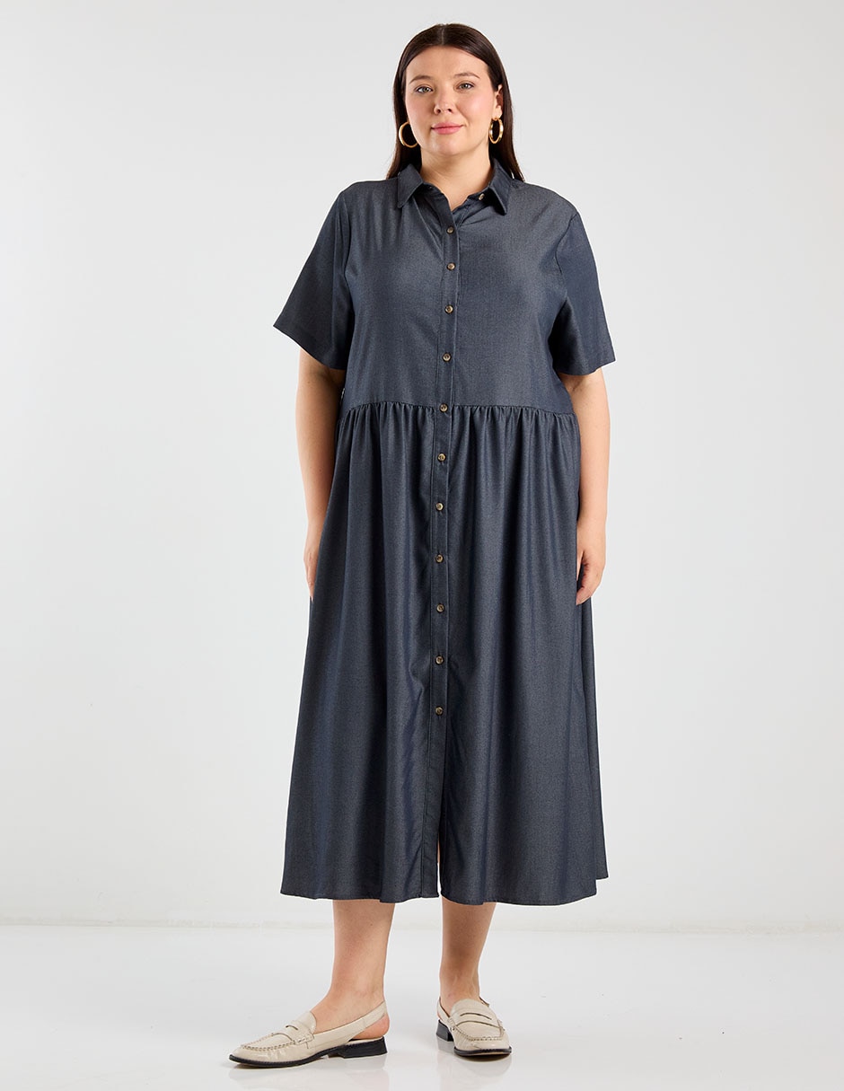 Vestido largo casual para mujer 1