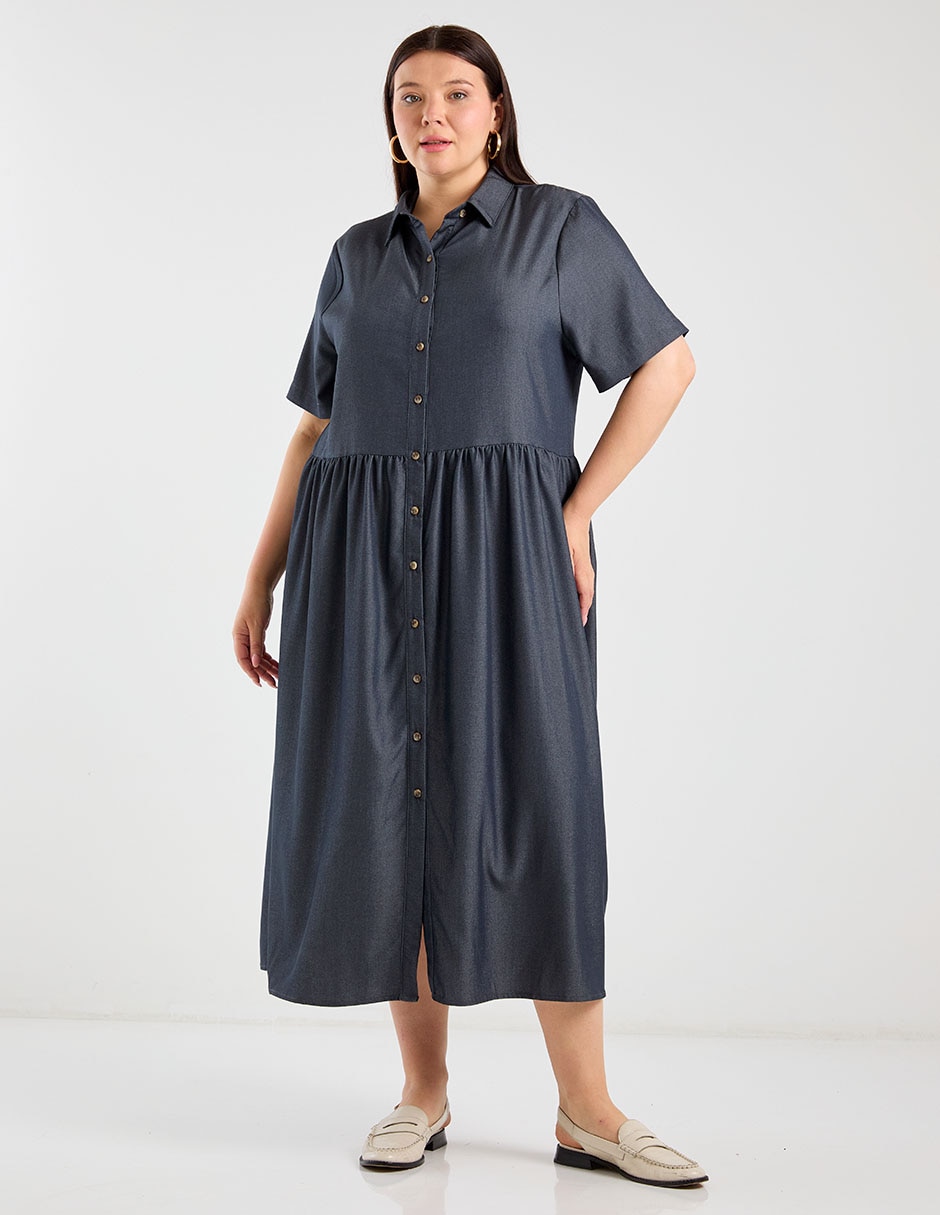 Vestido largo casual para mujer 9