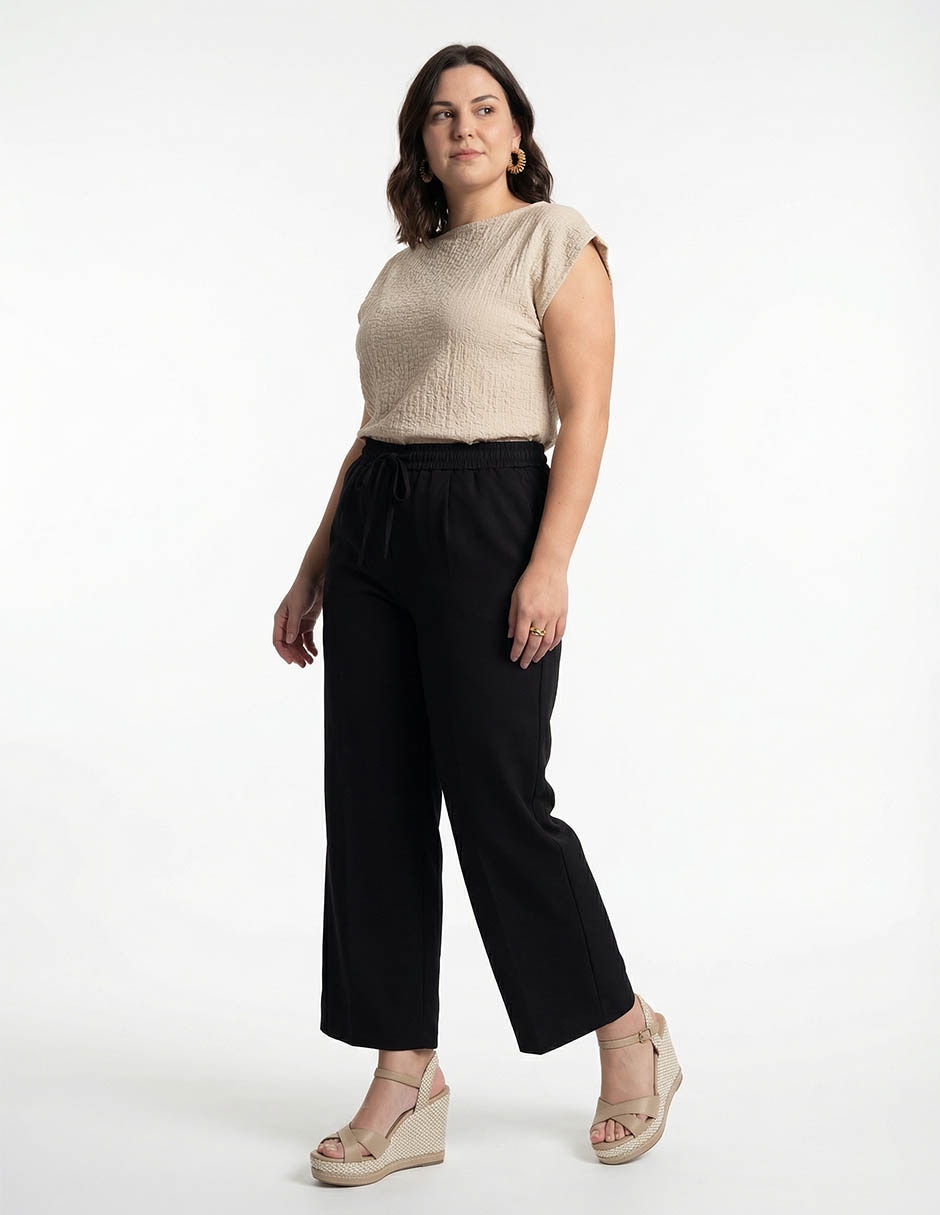 Pantalón easy pant straight para mujer 8