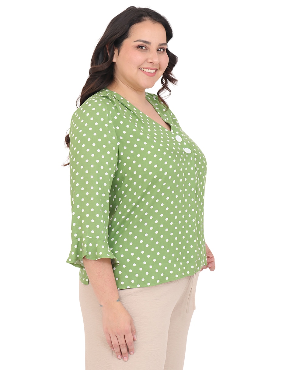 Blusa Cariló manga 3/4 para mujer 2