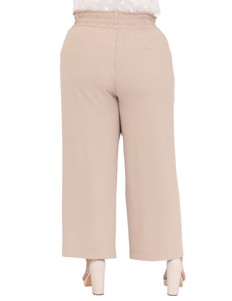 Pantalón relaxed amplio para mujer 9