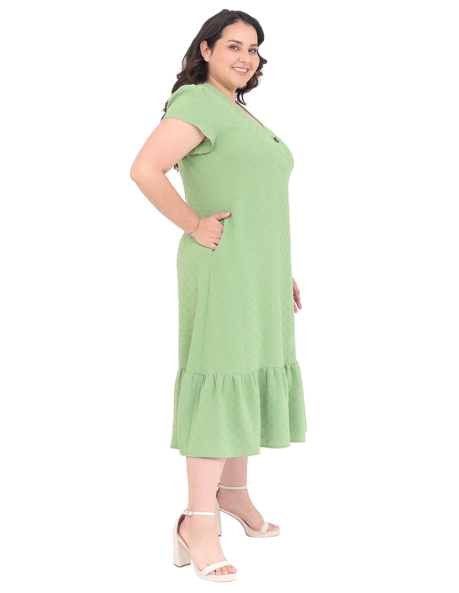 Vestido crop casual para mujer 8