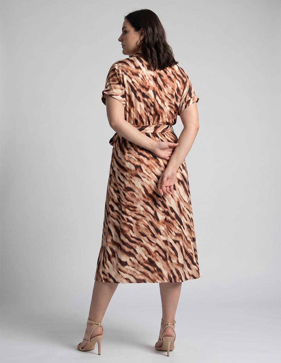 Vestido midi casual para mujer