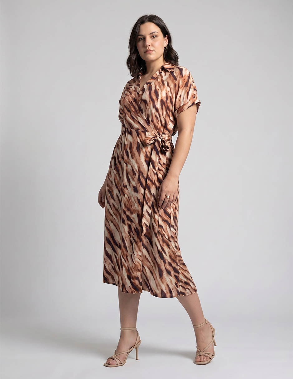 Vestido midi casual para mujer 3