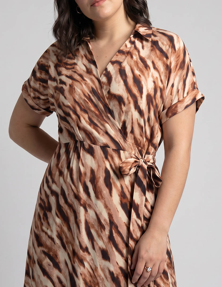 Vestido midi casual para mujer 4
