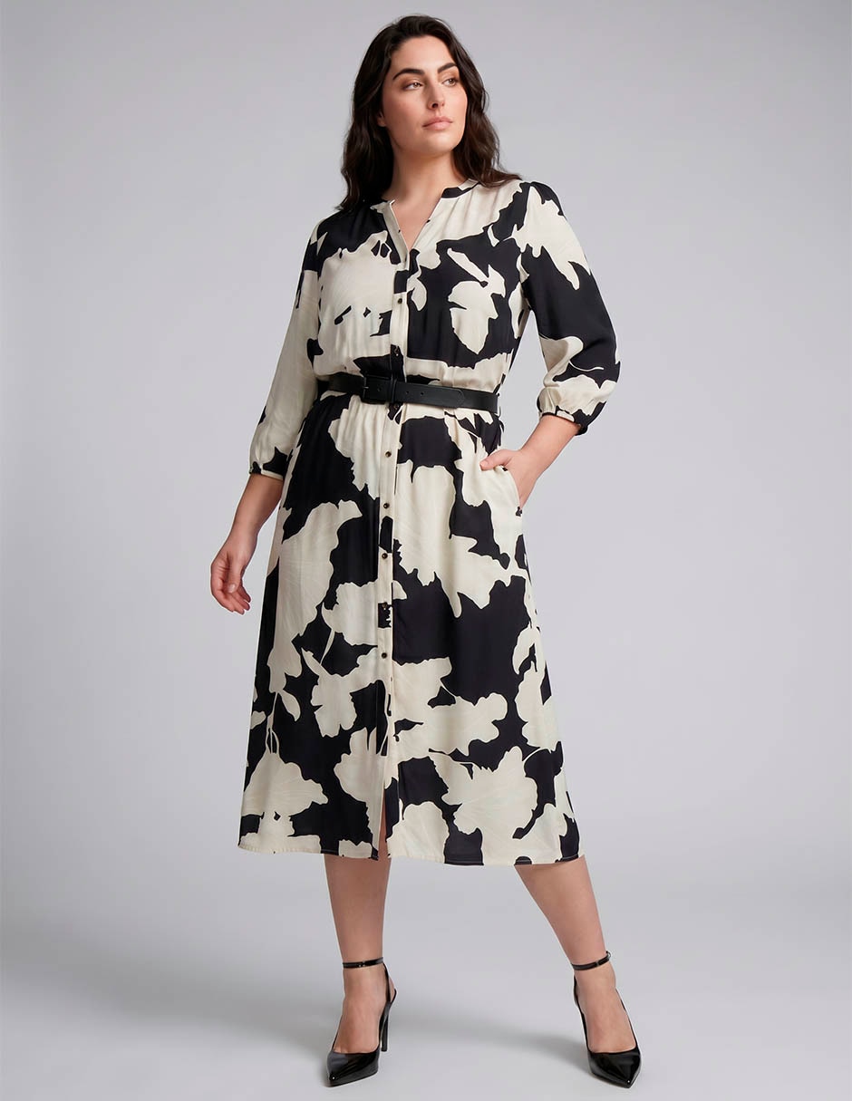 Vestido crop casual Davinchy para mujer