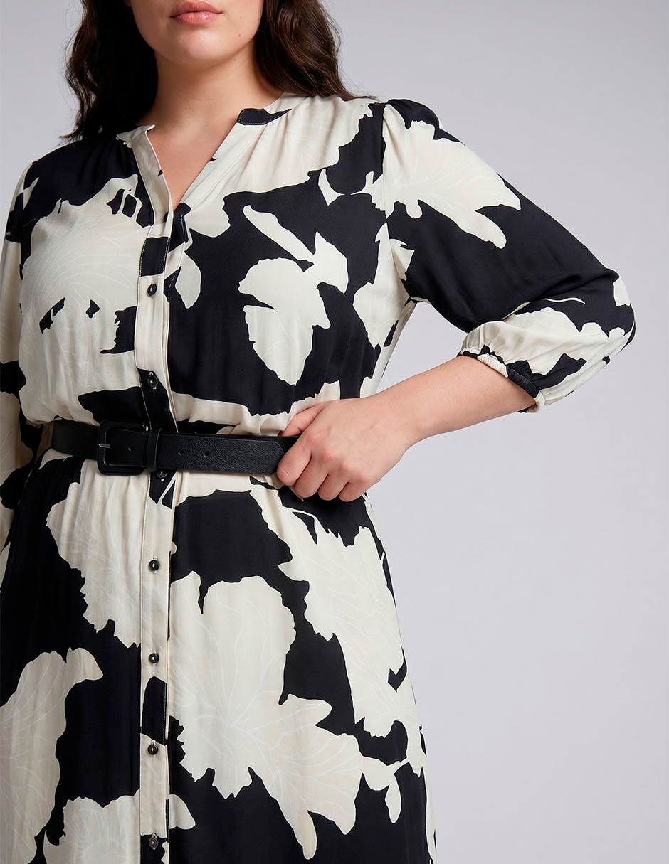 Vestido crop casual Davinchy para mujer