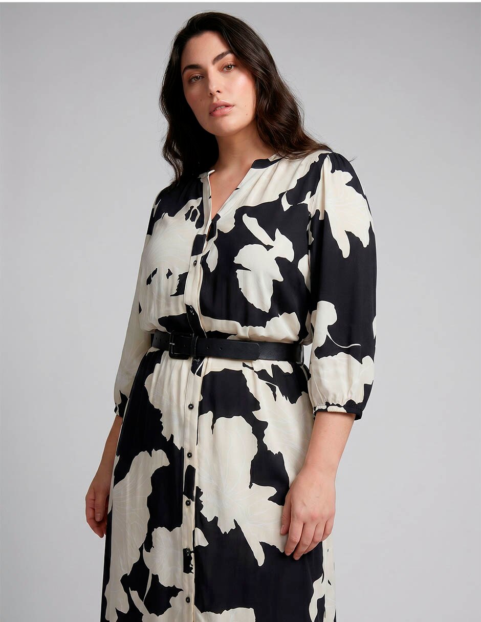 Vestido crop casual Davinchy para mujer