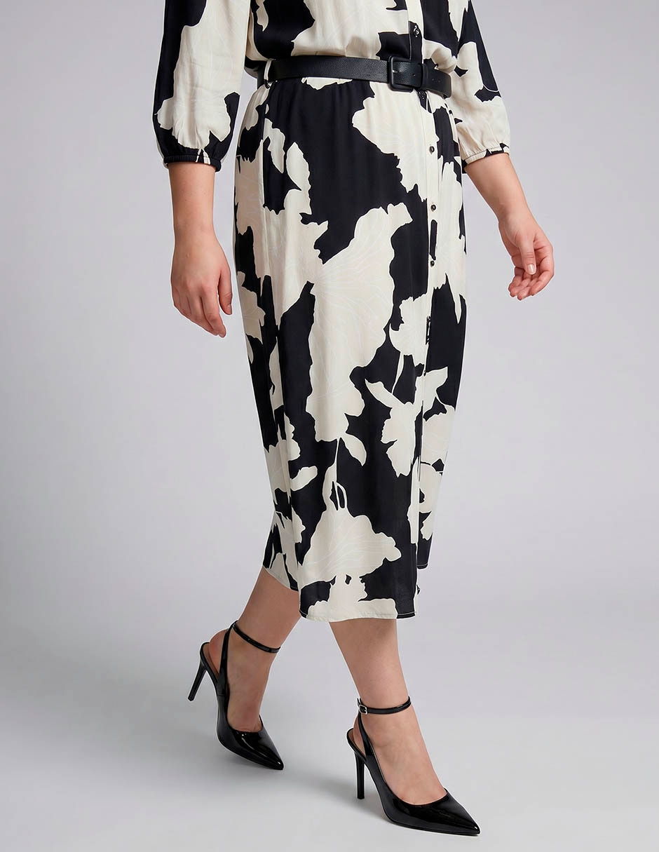 Vestido crop casual Davinchy para mujer