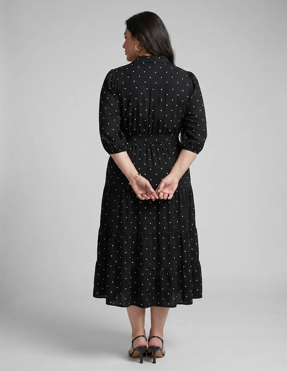 Vestido Largo Casual Davinchy Vestido Para Mujer