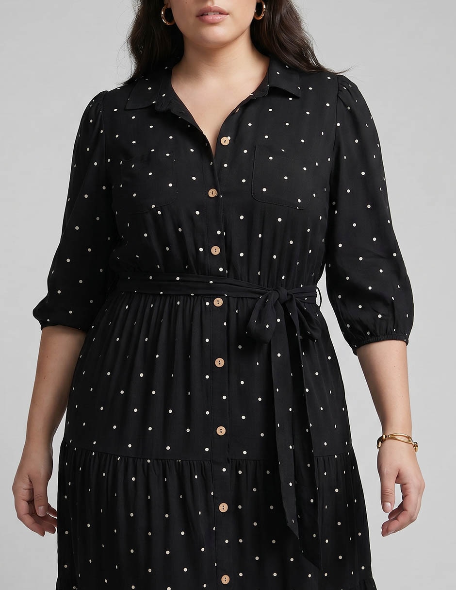 Vestido Largo Casual Davinchy Vestido Para Mujer