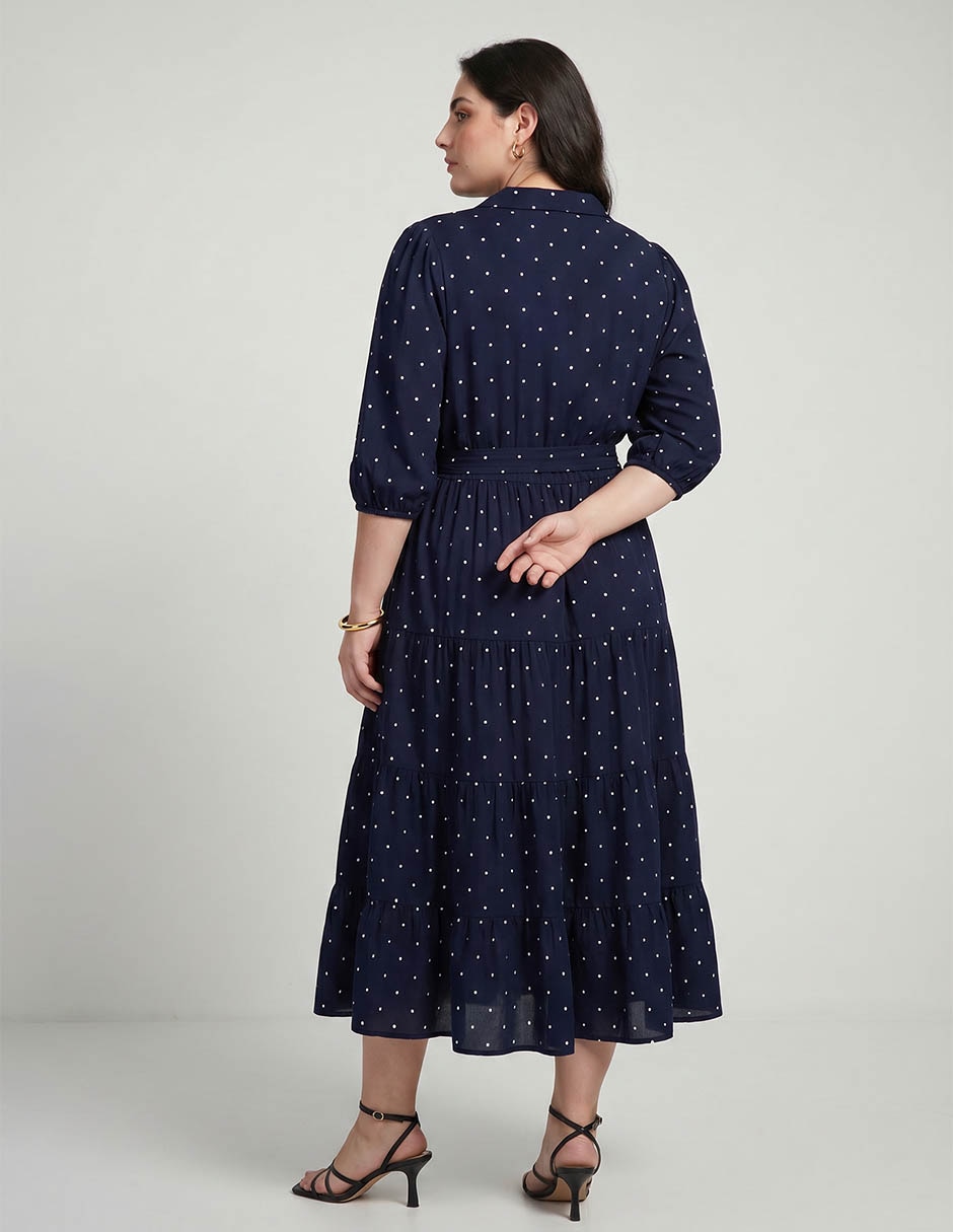 Vestido Largo Casual Davinchy Vestido Para Mujer