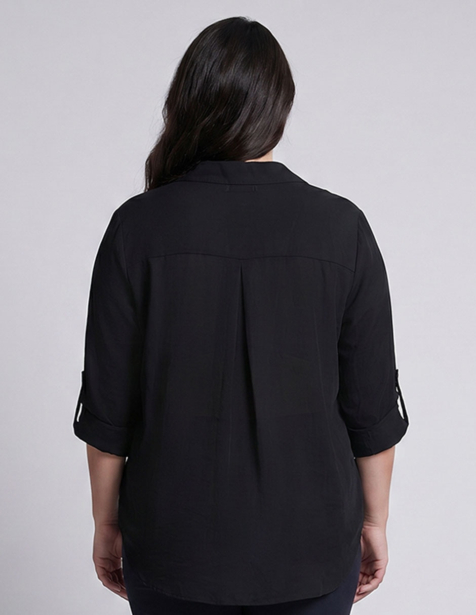 Blusa manga 3/4 para mujer 2