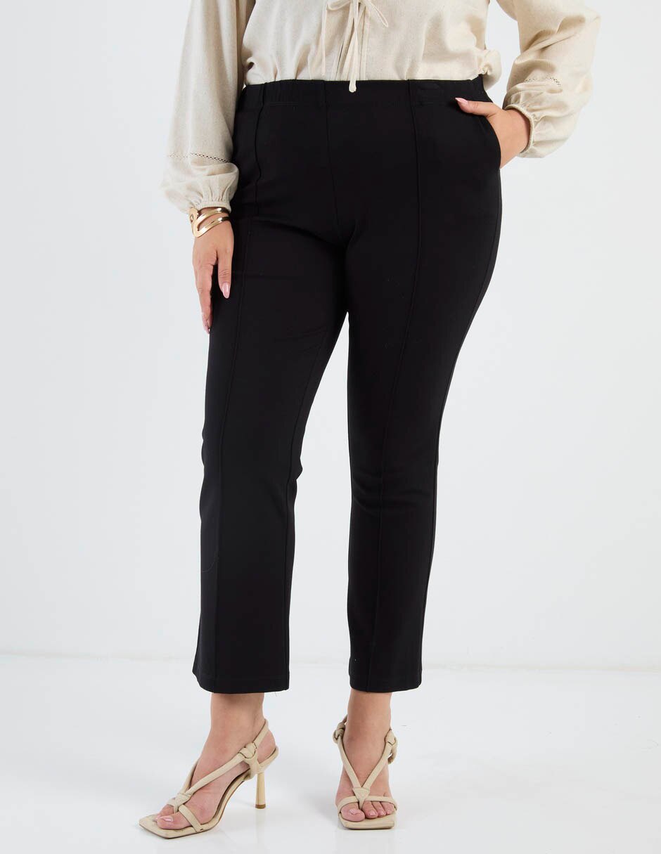 Pantalón de vestir Davinchy slim para mujer