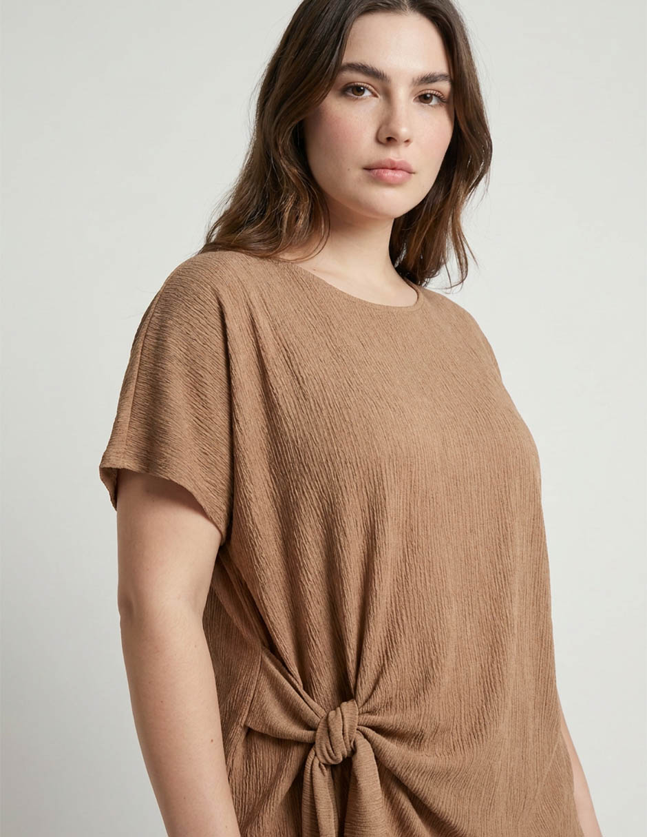 Blusa manga corta para mujer 3