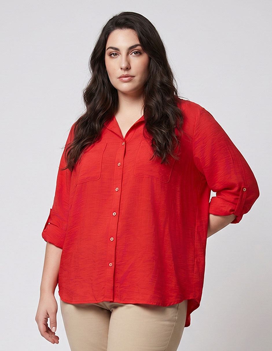 Blusa Davinchy manga 3/4 para mujer