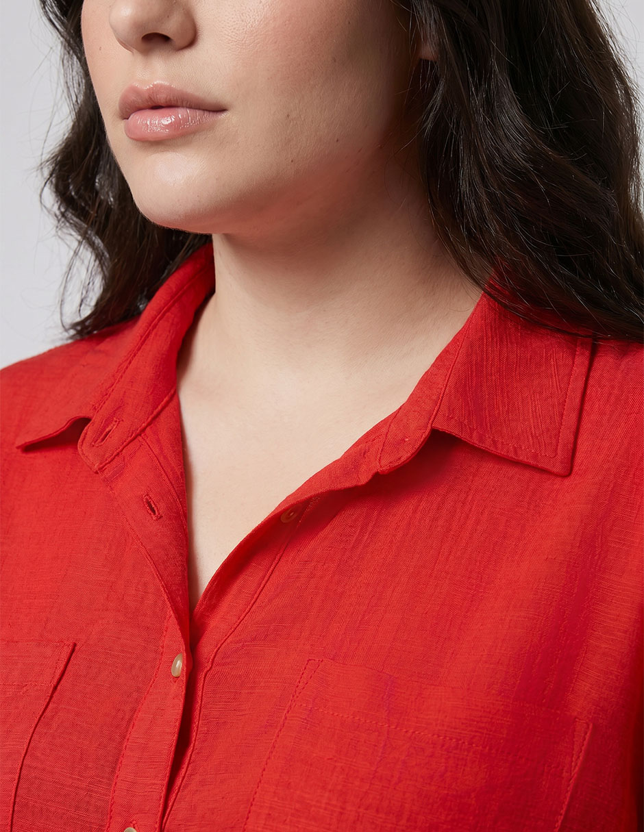 Blusa Davinchy manga 3/4 para mujer