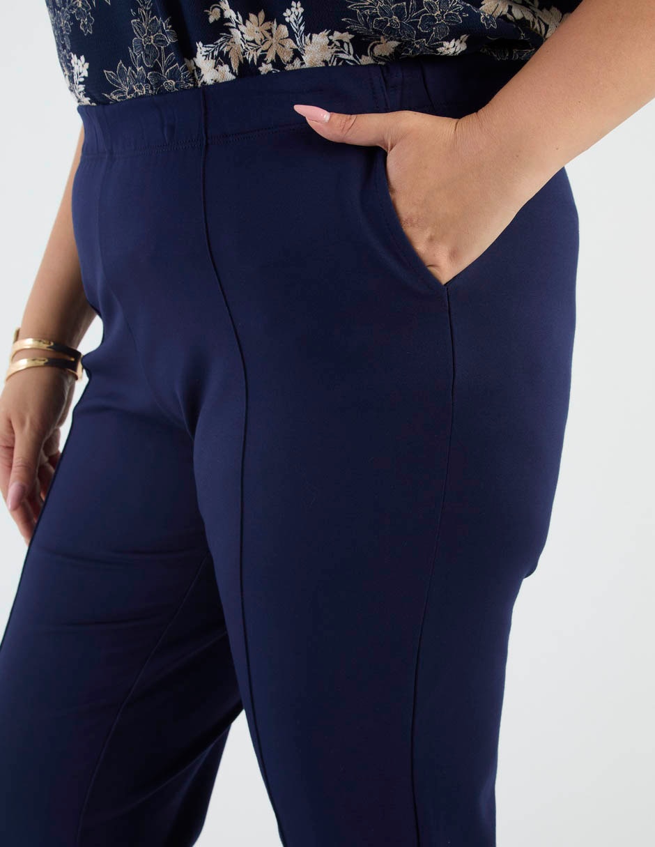 Pantalón de vestir Davinchy slim para mujer