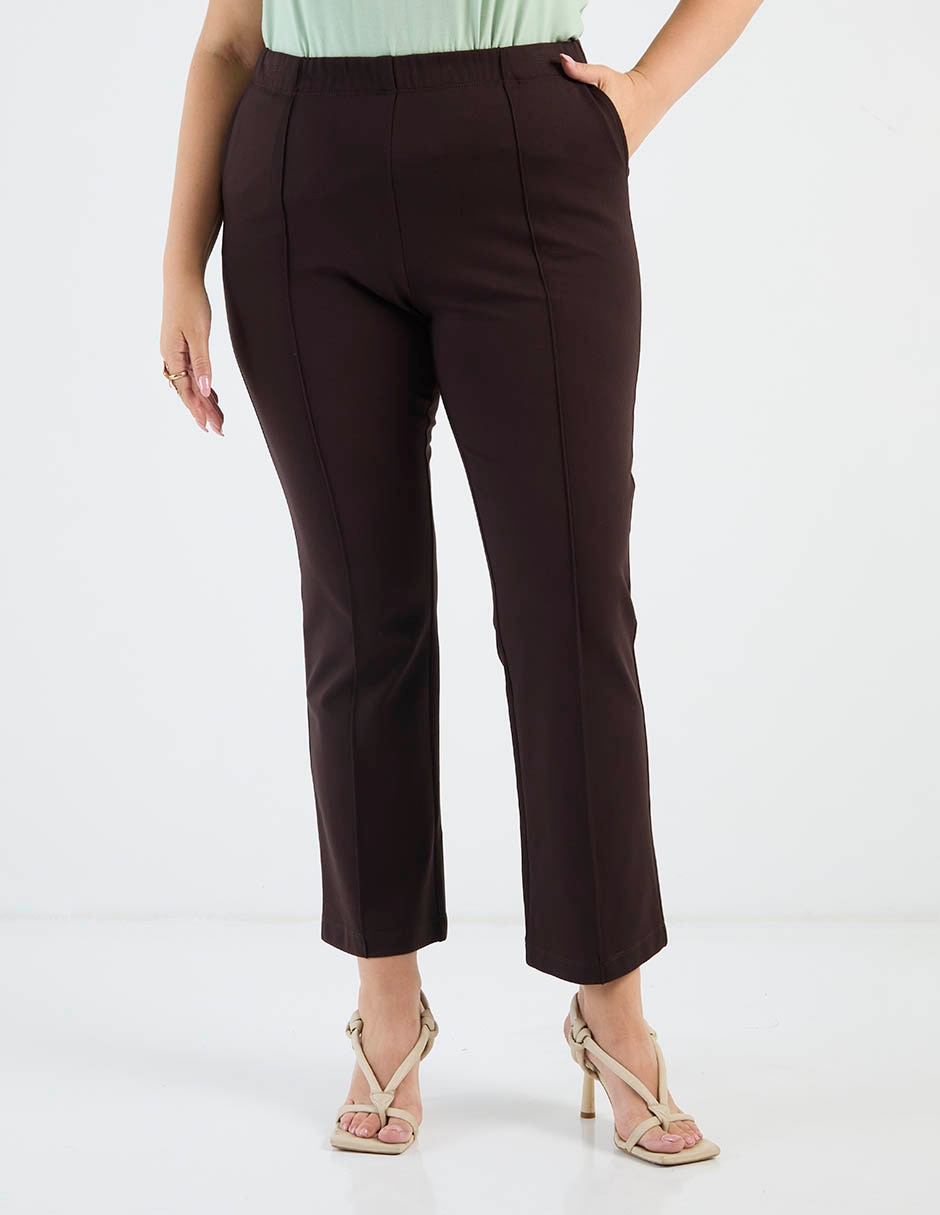 Pantalón de vestir slim para mujer 1