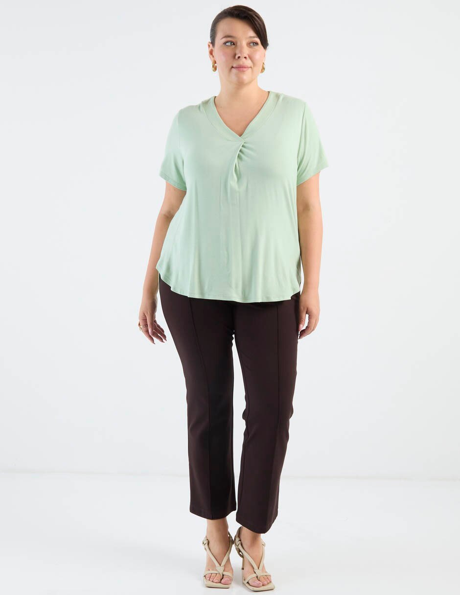 Pantalón de vestir slim para mujer 3