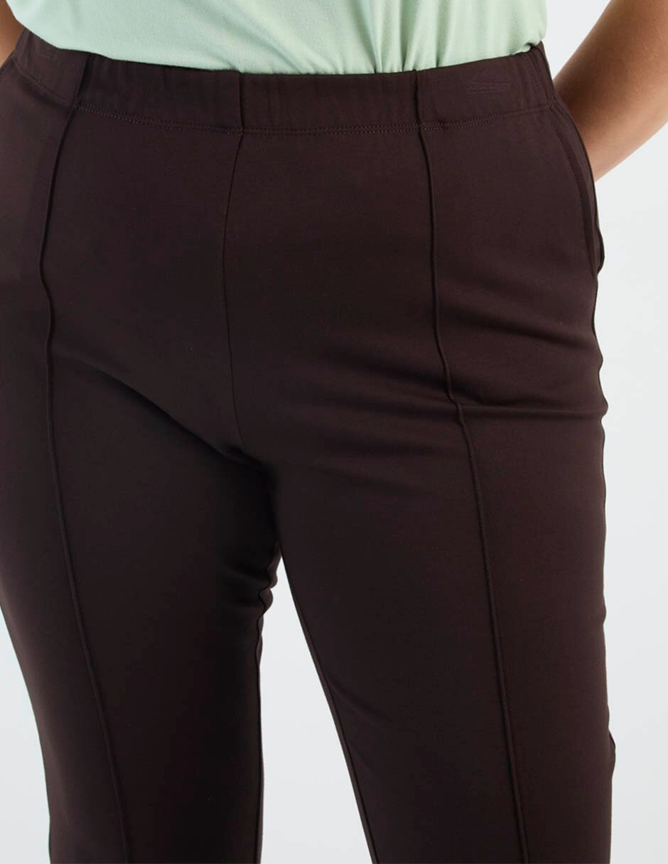 Pantalón de vestir slim para mujer 4