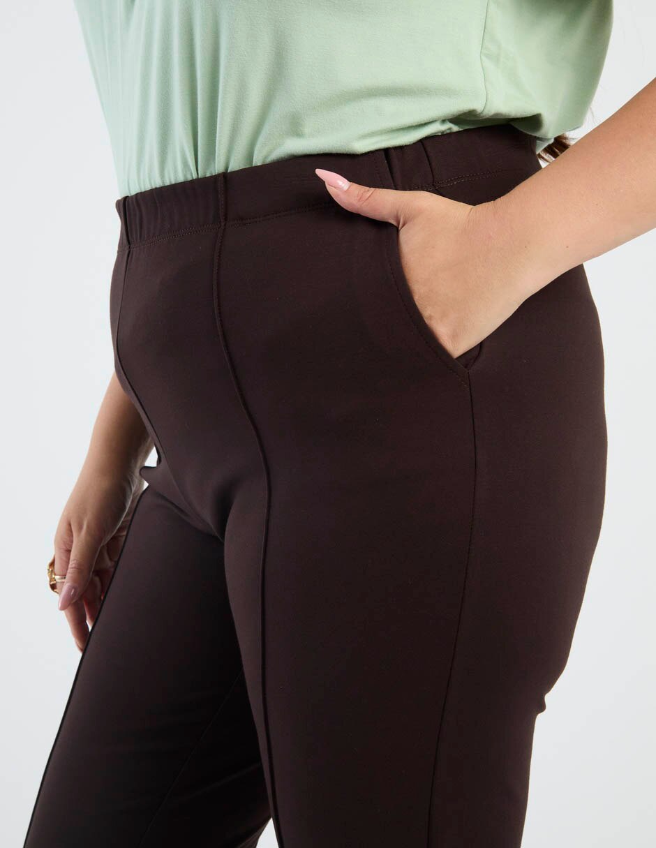 Pantalón de vestir slim para mujer 5